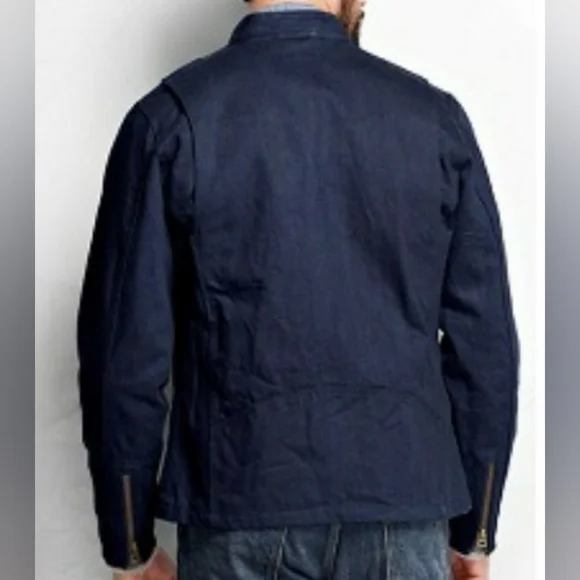 Lands' End | Denim Racing Jacket - Picture 11 of 12